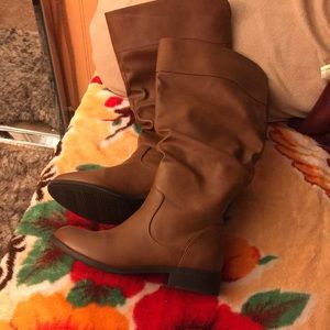 Payless wide width long boot